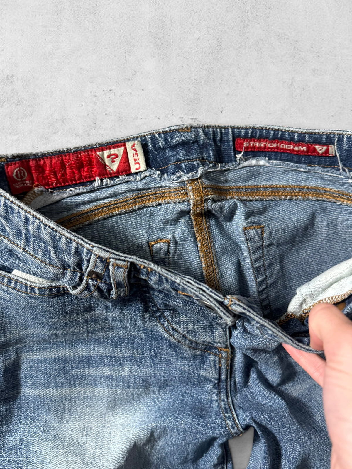 Lågmidjade jeans stl: XS