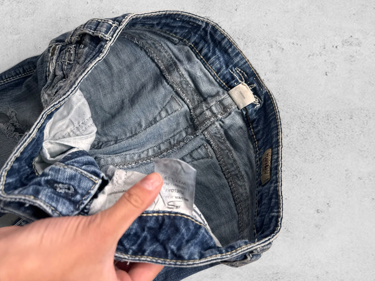 Lågmidjade jeans stl: S