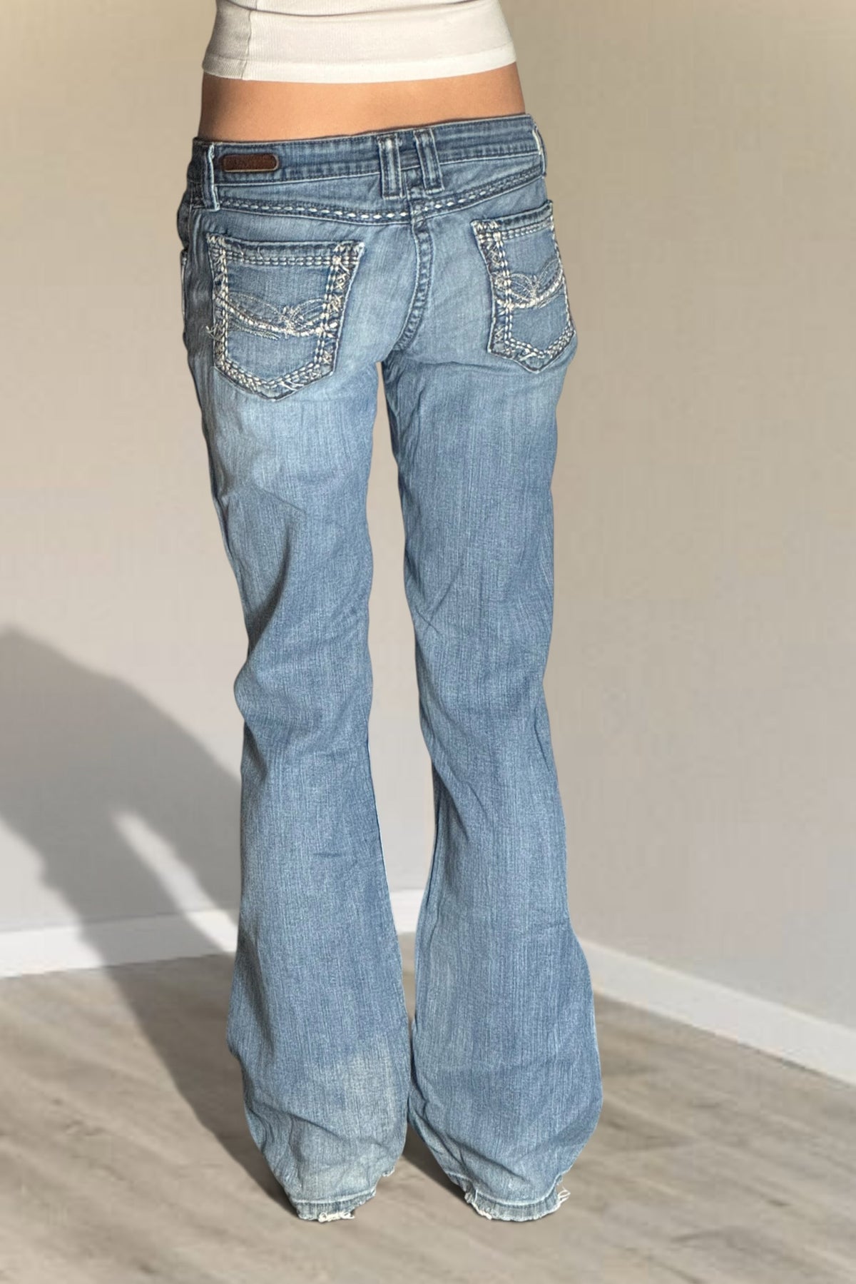 Lågmidjade jeans stl: S