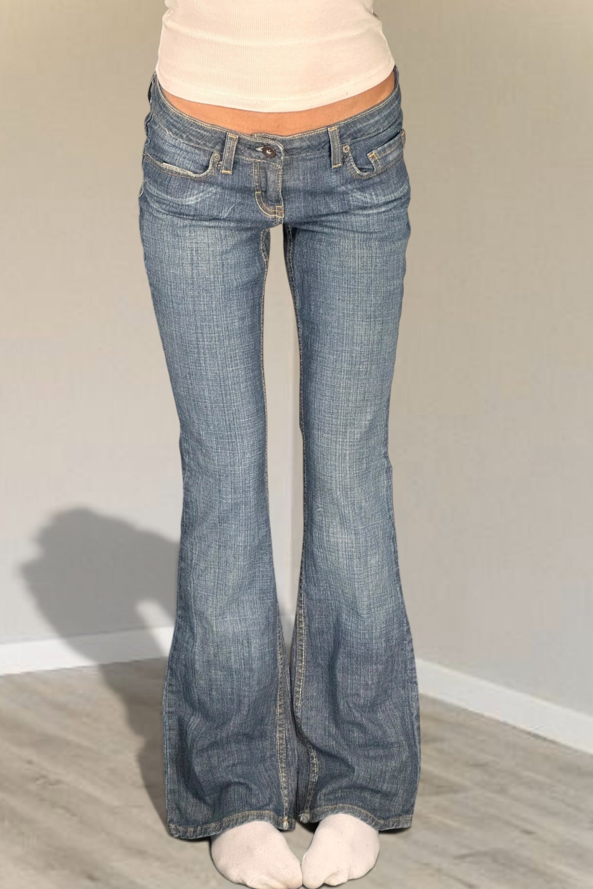 Lågmidjade jeans stl: XS