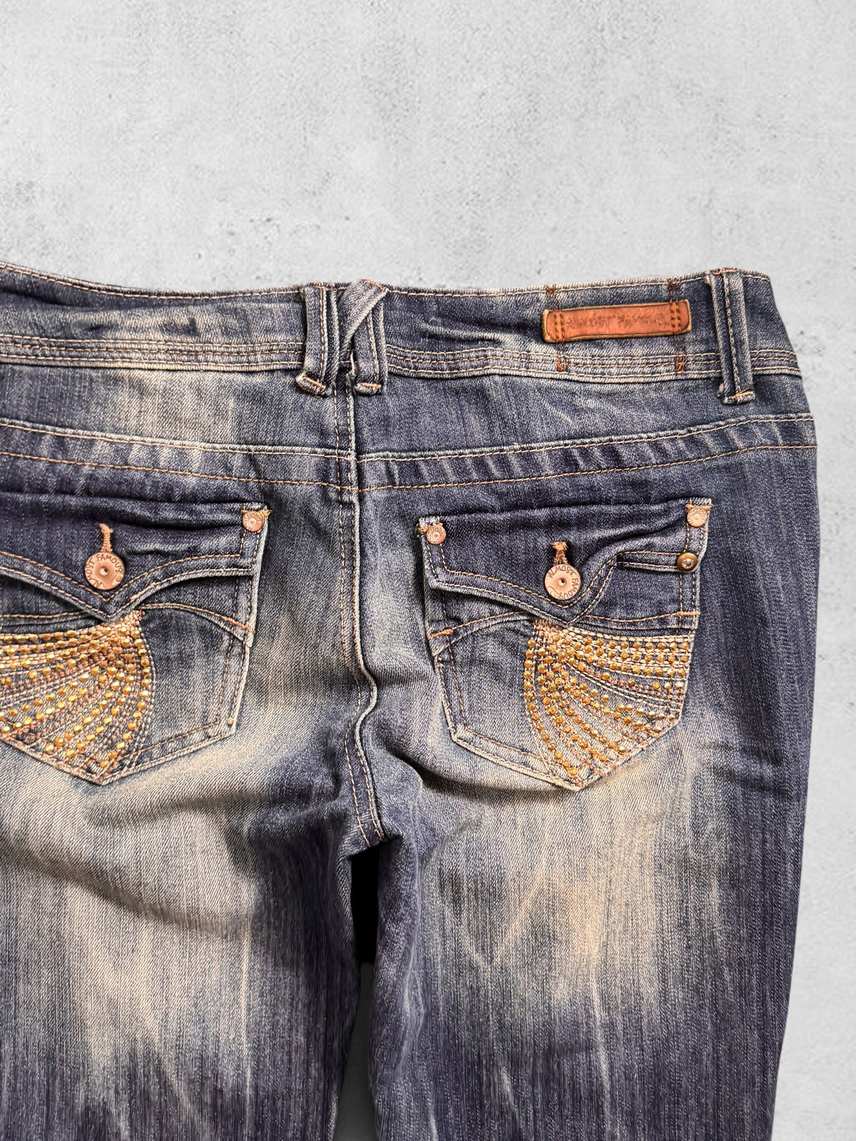 Lågmidjade jeans stl: S/M