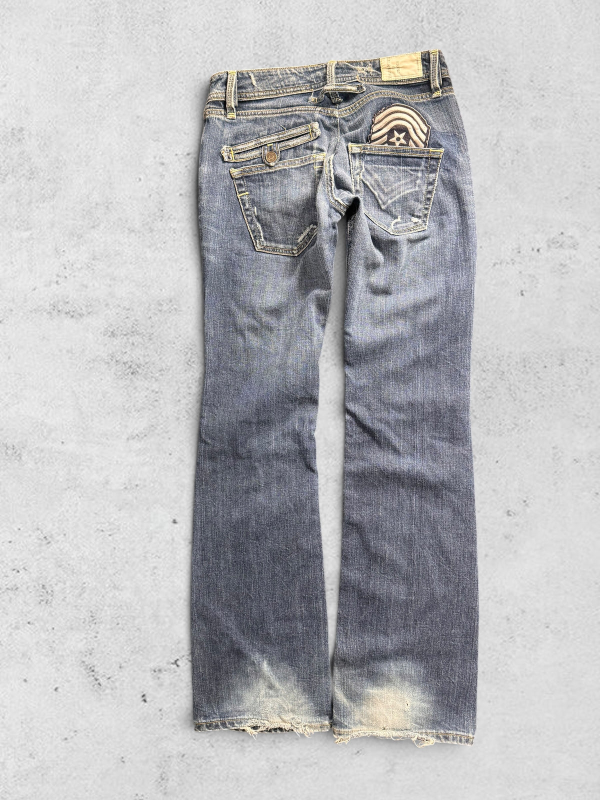 Lågmidjade jeans stl: S