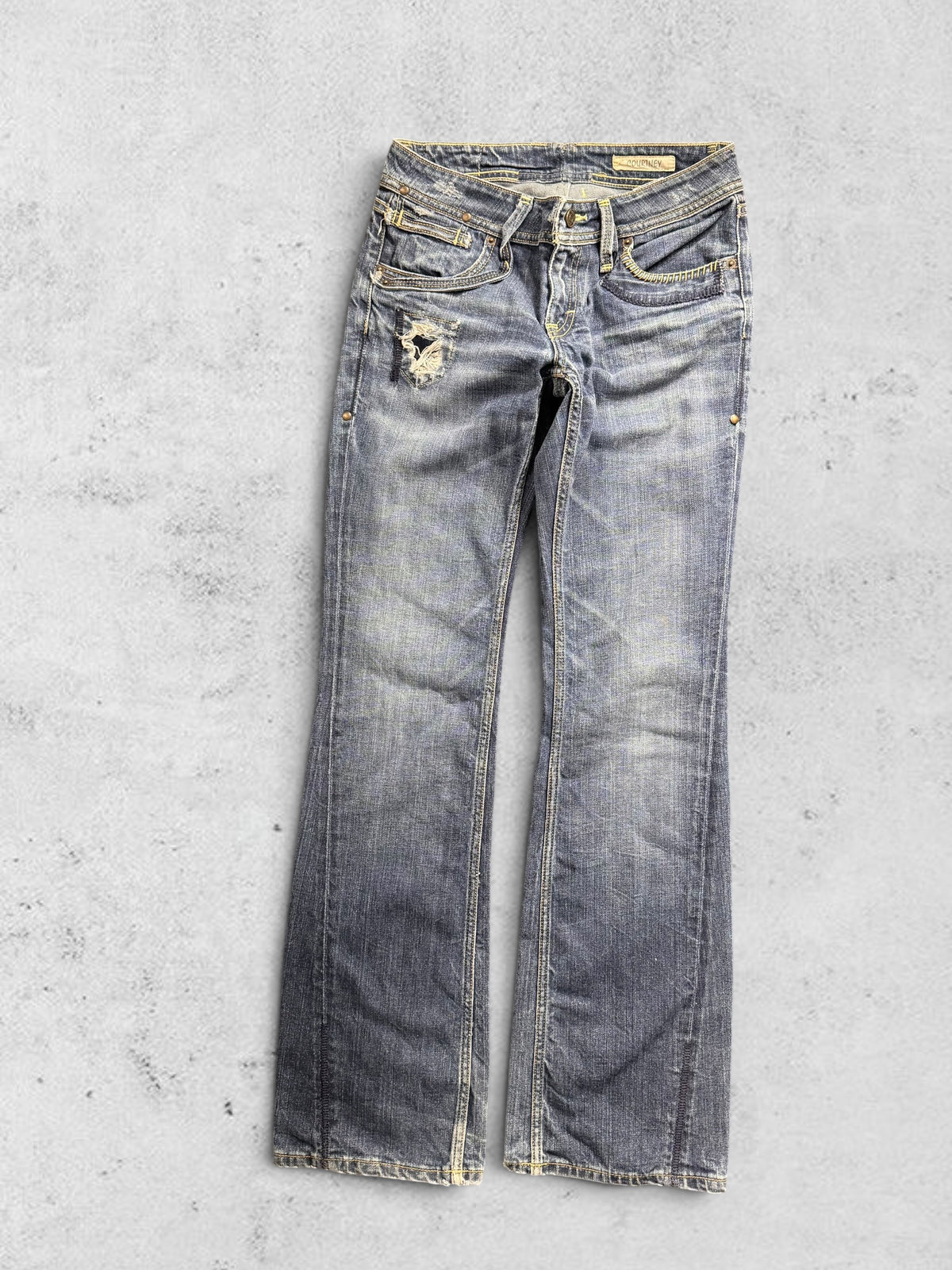 Lågmidjade jeans stl: S