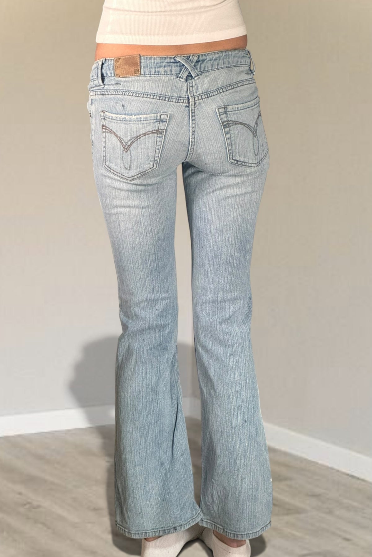 Lågmidjade jeans stl: XS