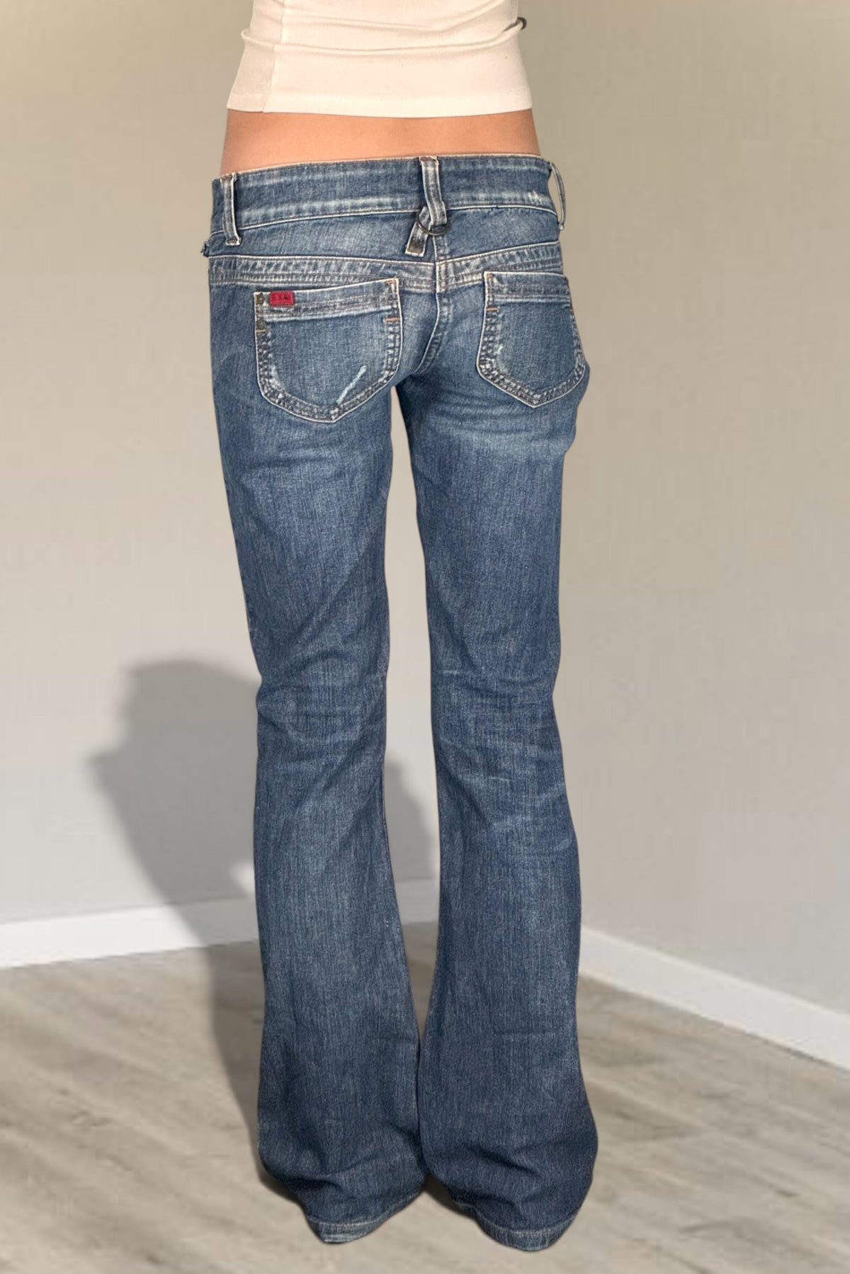 Lågmidjade jeans stl: S