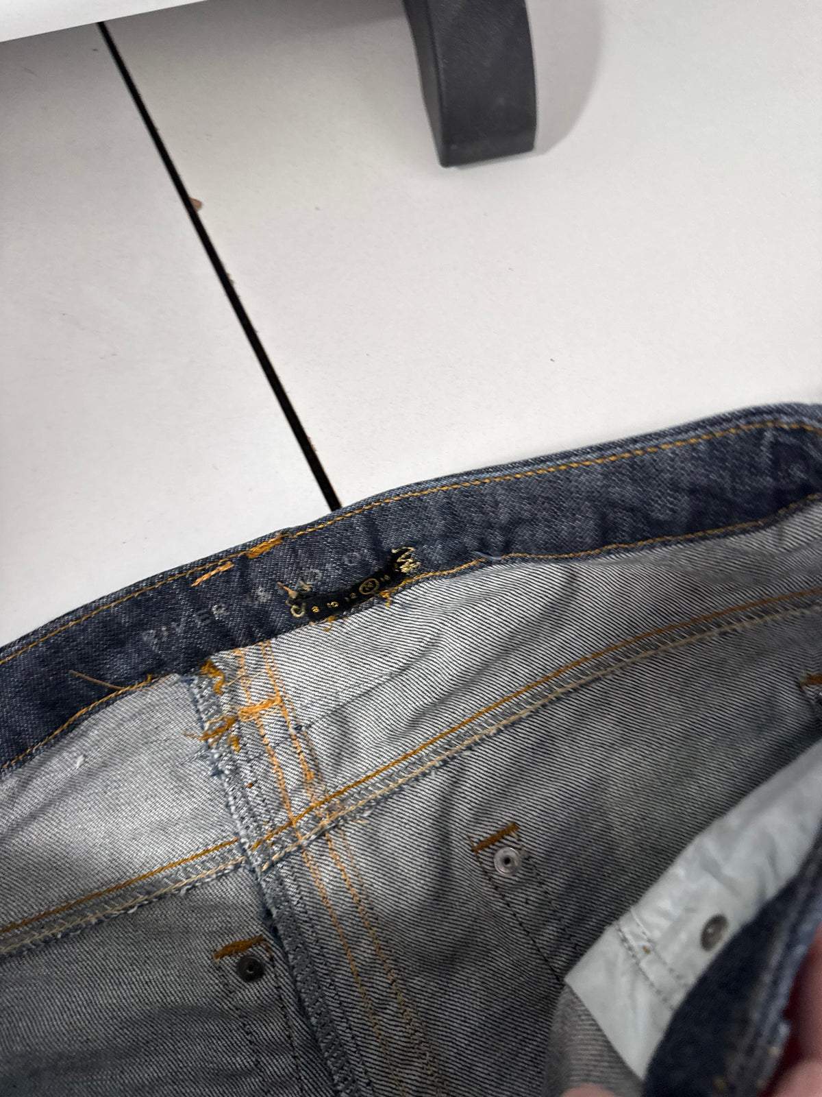 Lågmidjade jeans stl: M