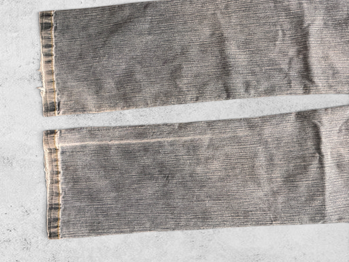 Utsvängda jeans stl: XS