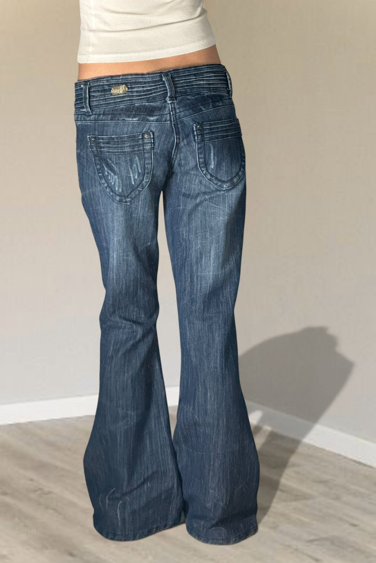 Lågmidjade jeans stl: S
