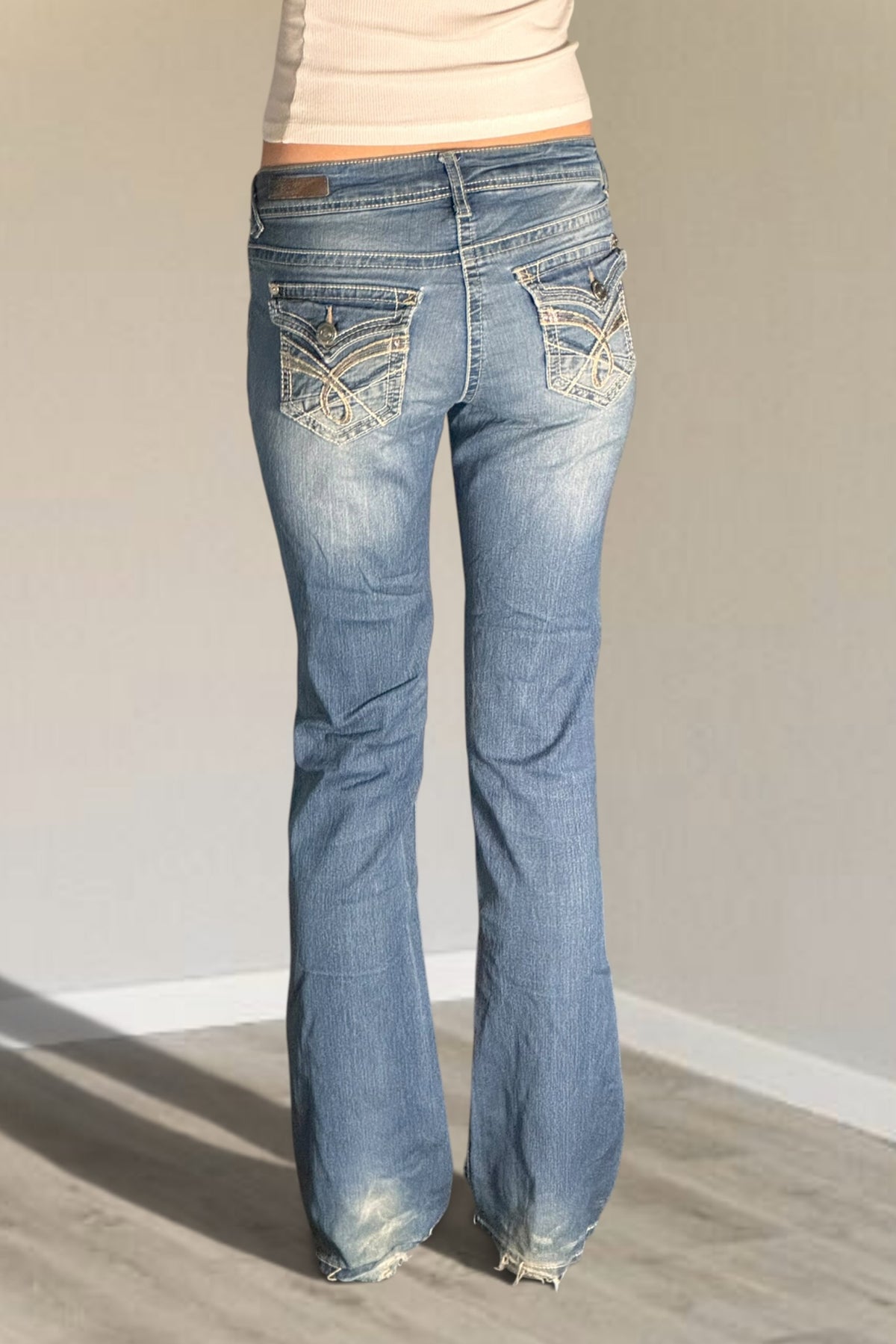 Lågmidjade jeans stl: XXS