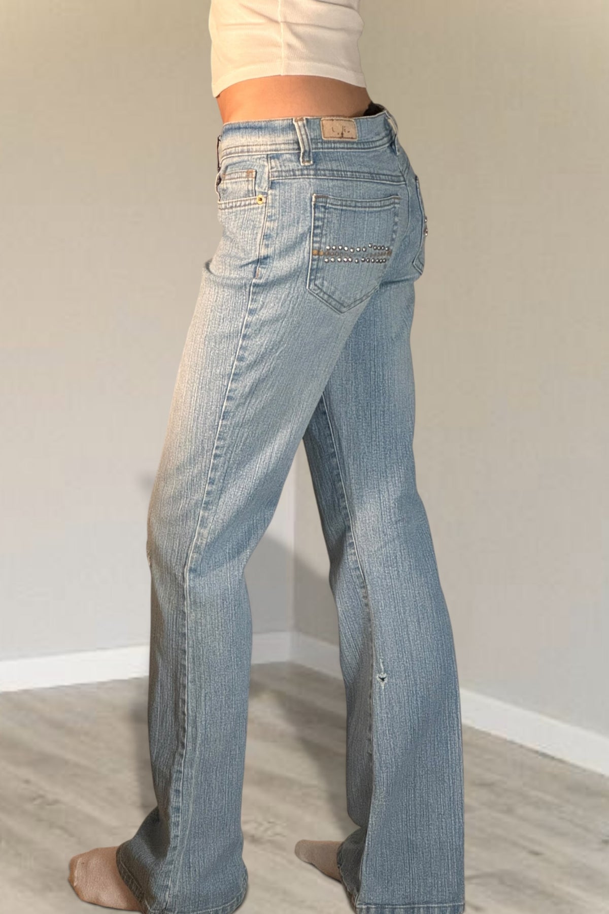 Lågmidjade jeans stl: XS