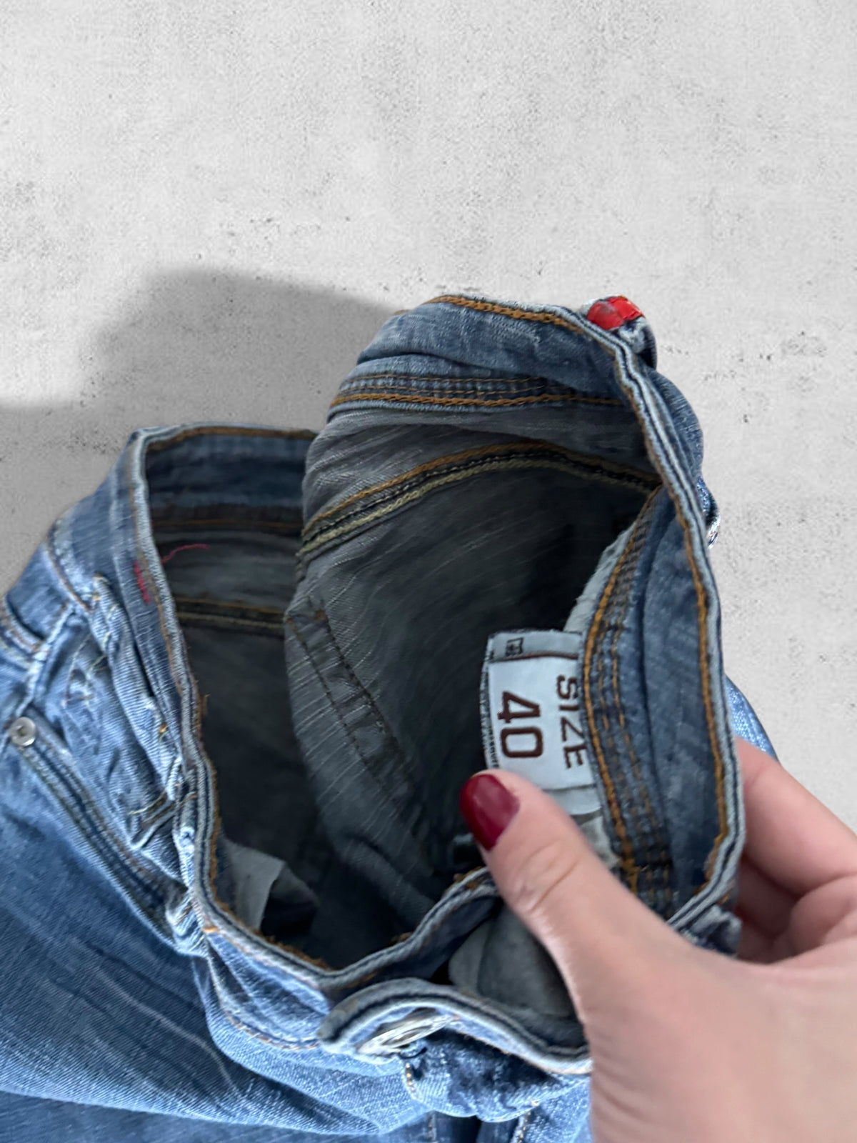 Low-rise jeans size: XS