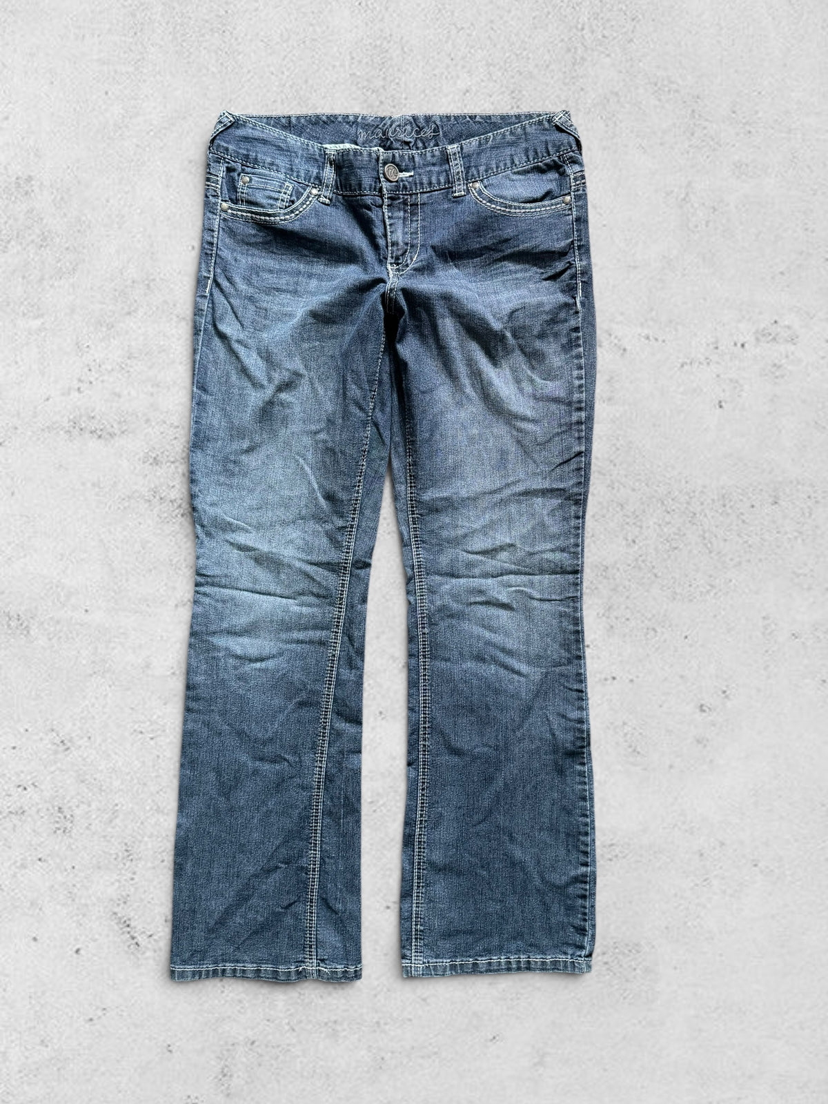 Lågmidjade jeans stl: M