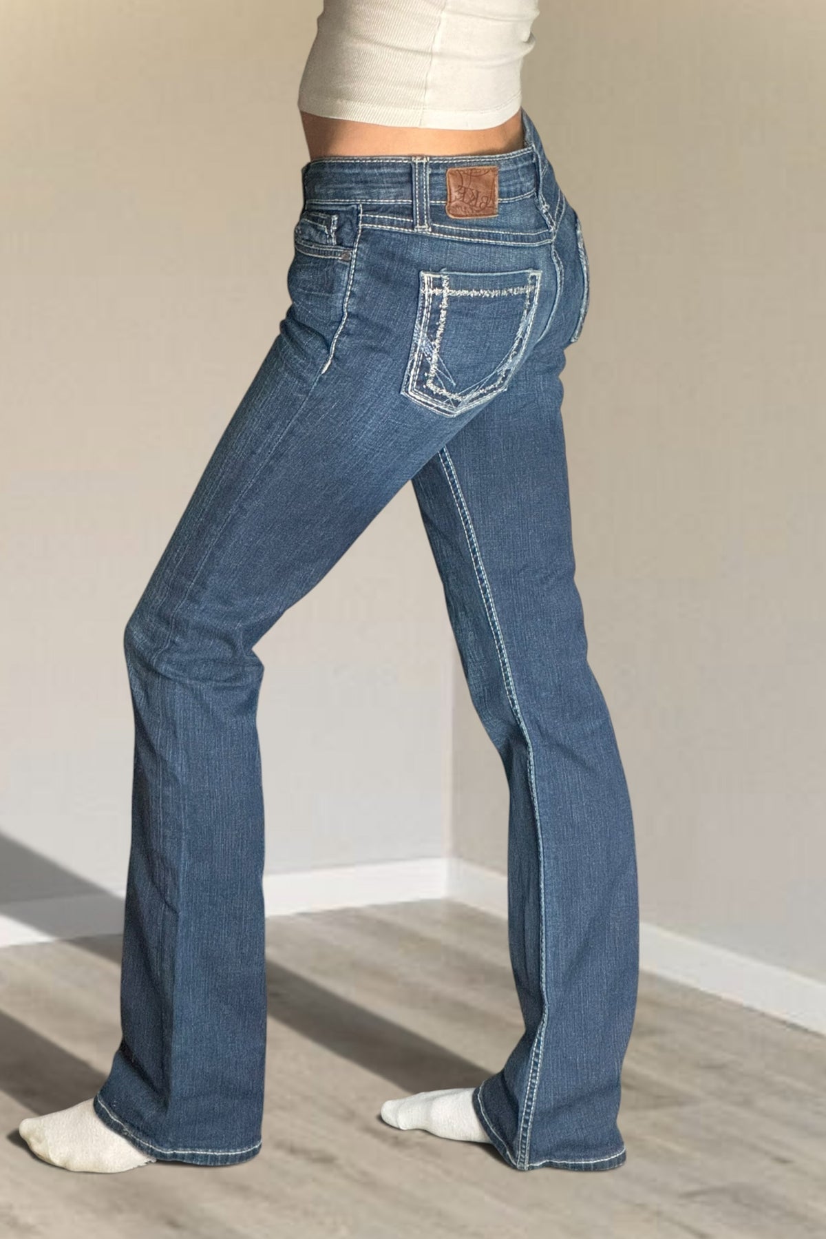 Lågmidjade jeans stl: XS