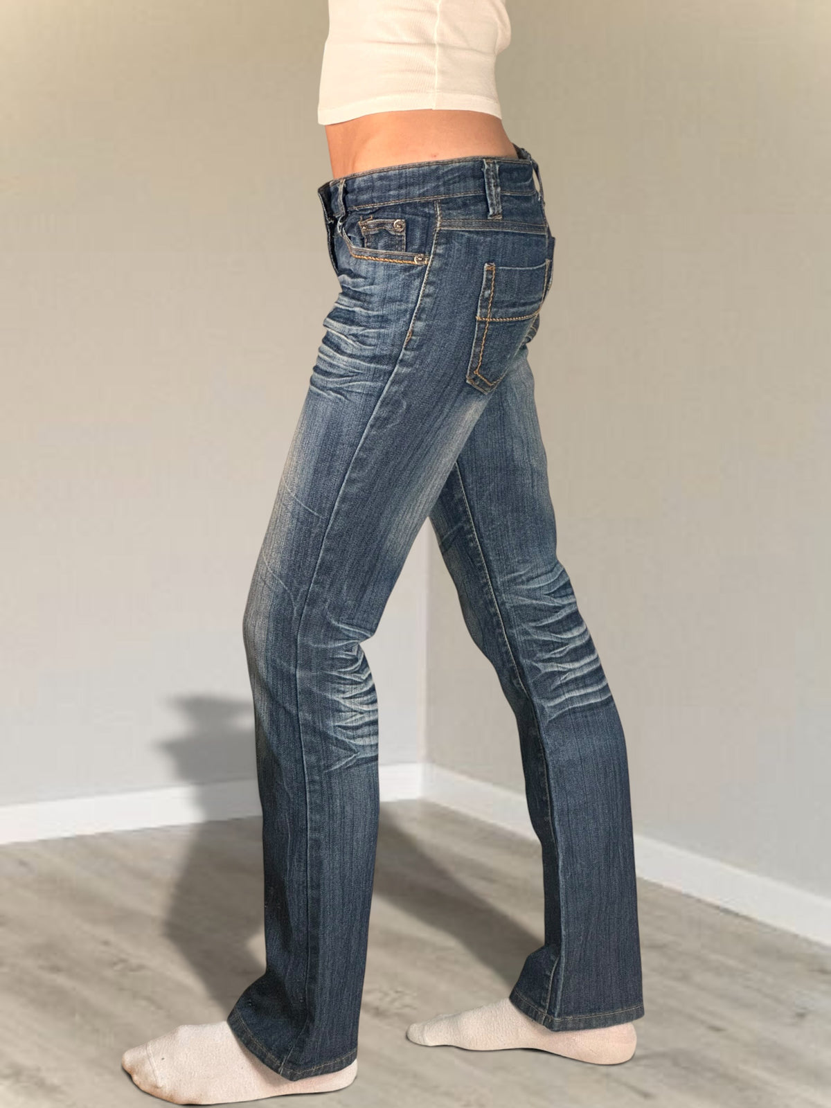 Lågmidjade jeans stl: XS