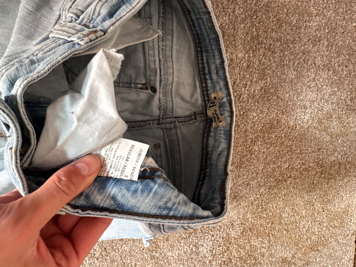 Lågmidjade jeans stl: XS