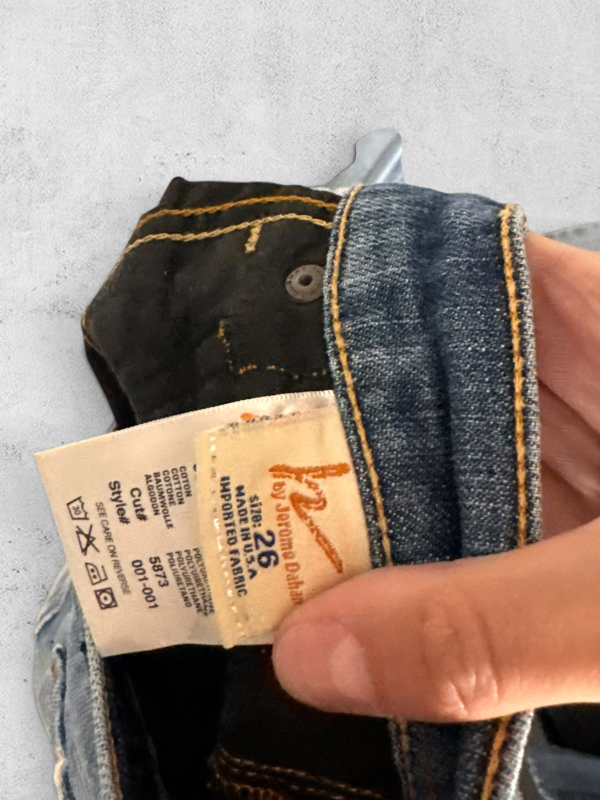 Low-rise jeans size: XS