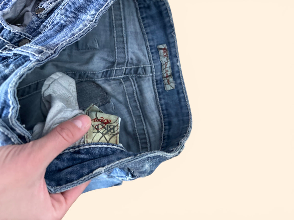 Lågmidjade jeans stl: XS/S