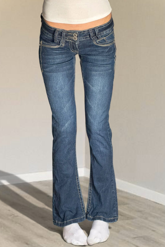 Lågmidjade jeans stl: XXS