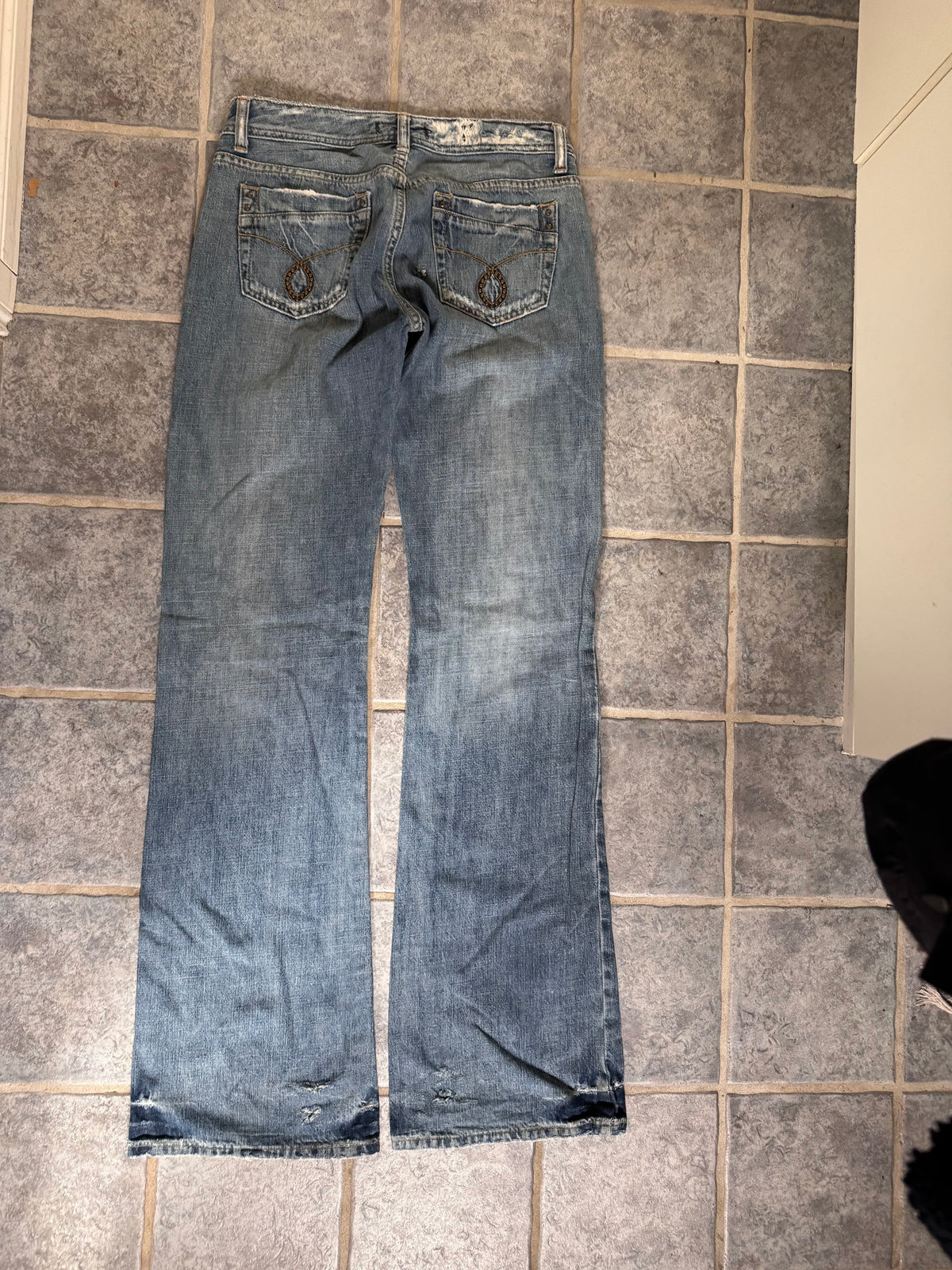 Lågmidjade jeans stl: XS