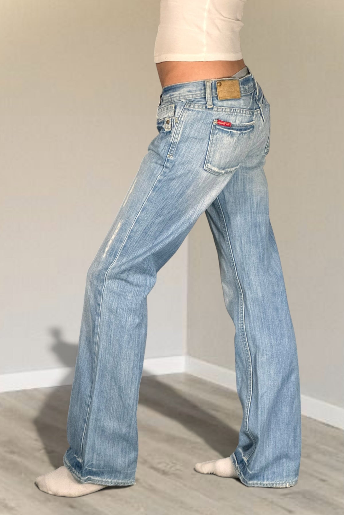 Lågmidjade jeans stl: S