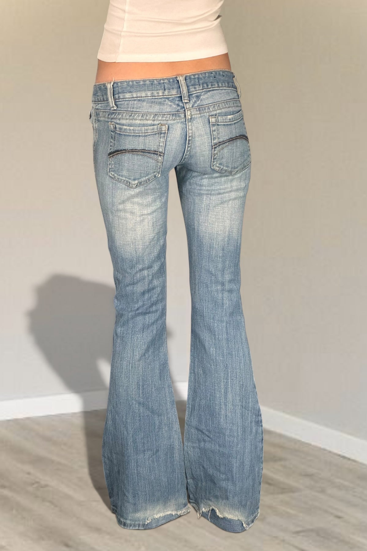 Lågmidjade jeans stl: XS