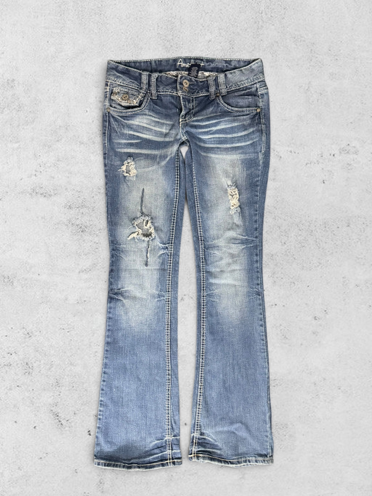 Lågmidjade jeans stl: XS