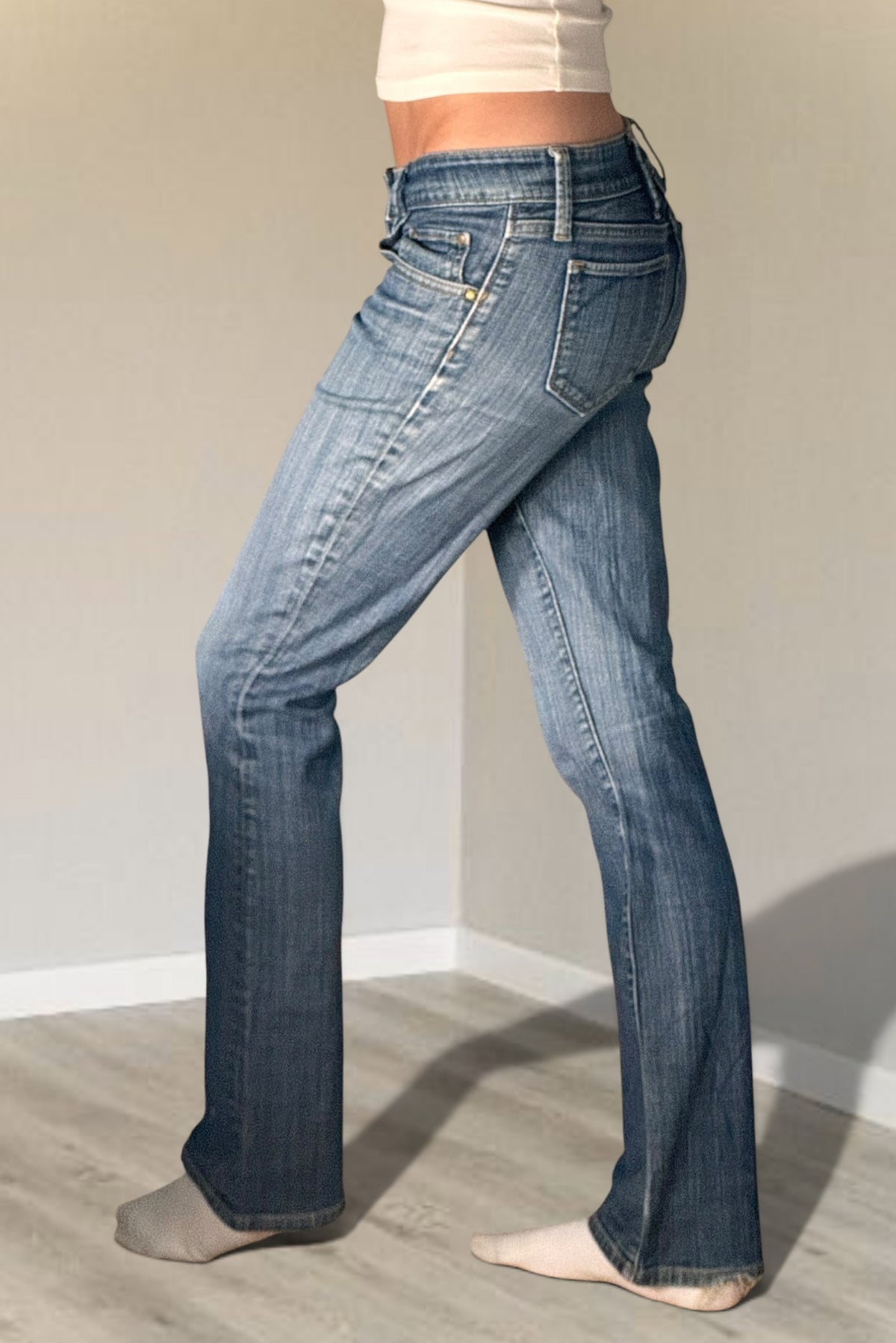 Lågmidjade jeans stl: XS