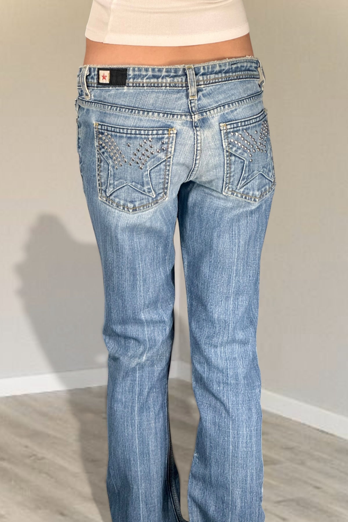 Lågmidjade jeans stl: XS/S