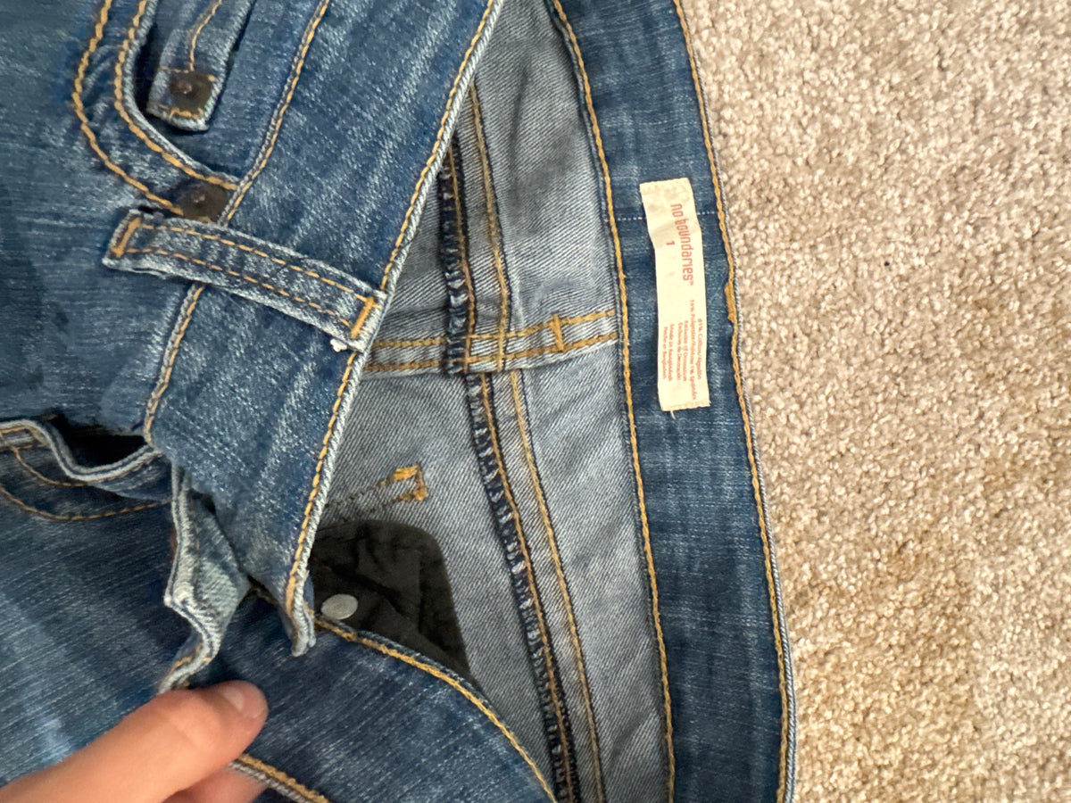 Lågmidjade jeans stl: XXS