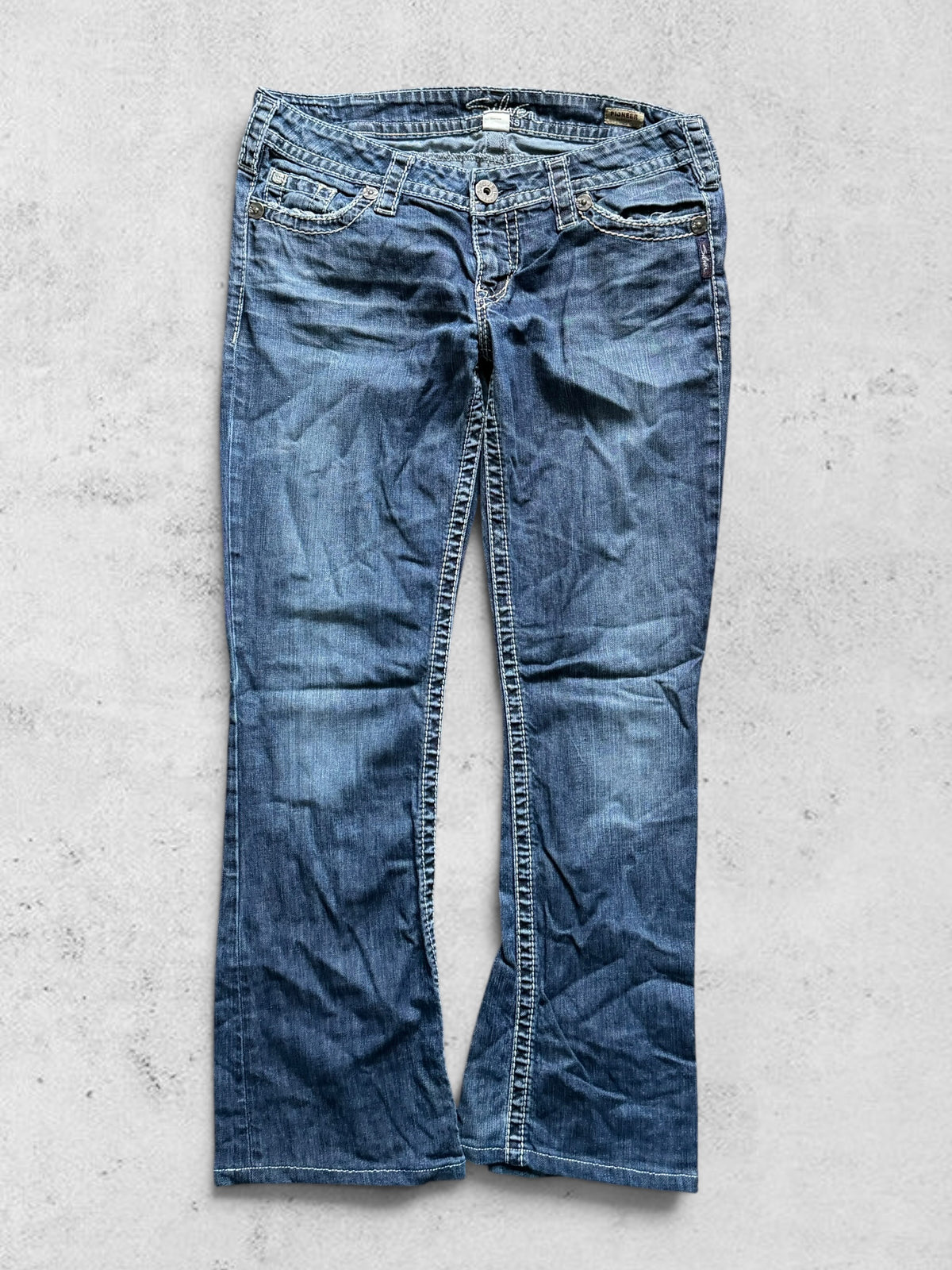 Lågmidjade jeans stl: M/L