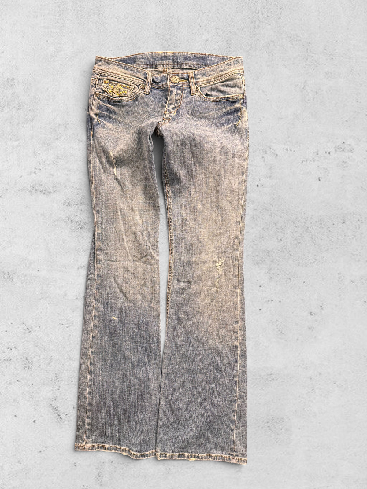 Lågmidjade jeans stl: XS