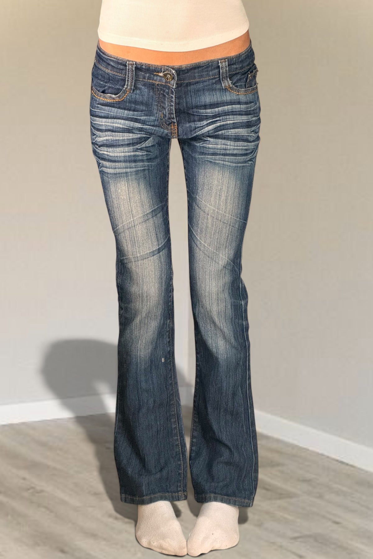 Lågmidjade jeans stl: XS