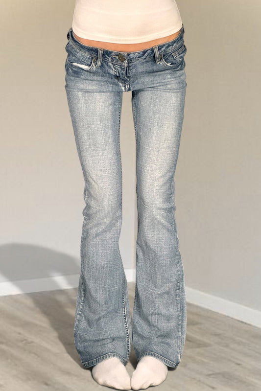 Lågmidjade jeans stl: XS