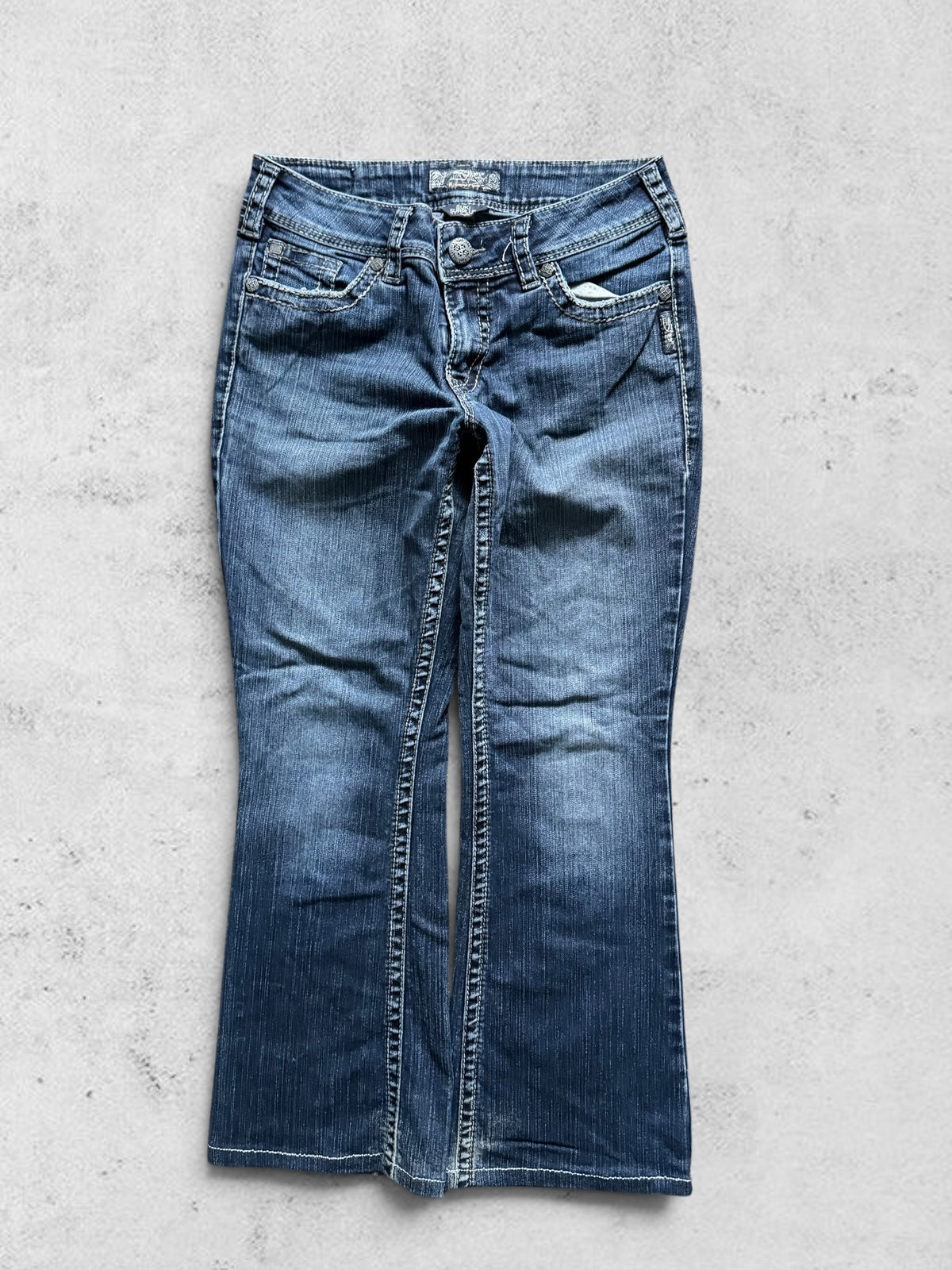 Lågmidjade jeans stl: S