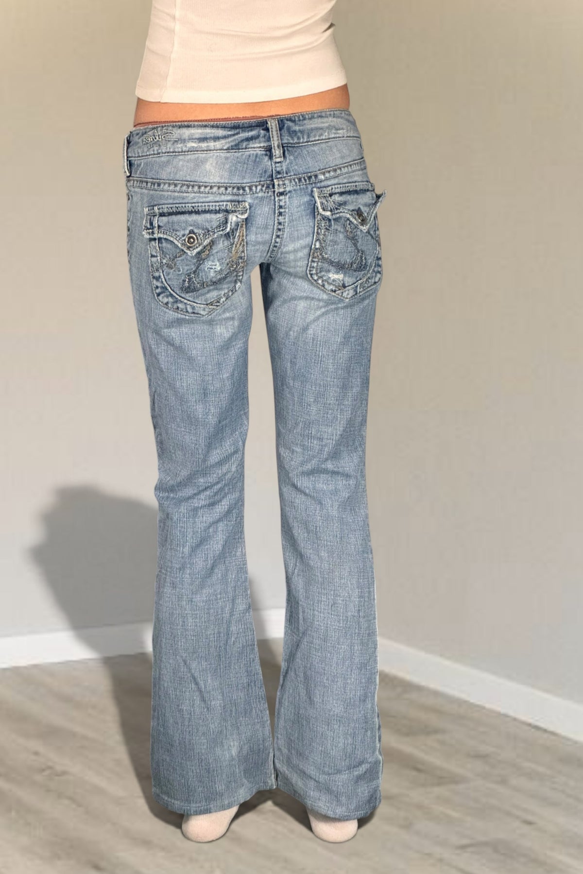 Lågmidjade jeans stl: XS