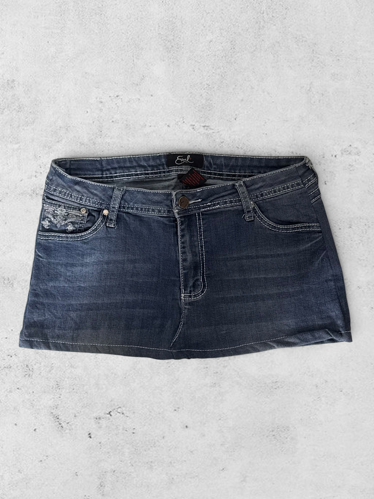 Denim skirt size: S
