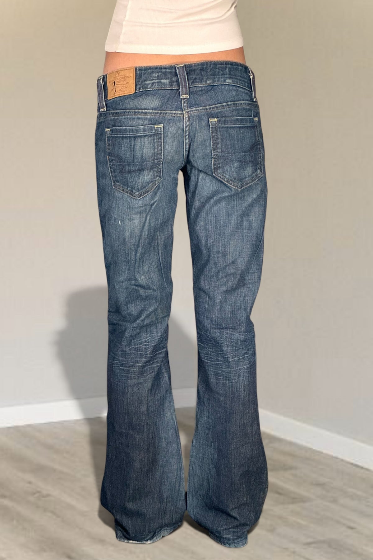 Lågmidjade jeans stl: S