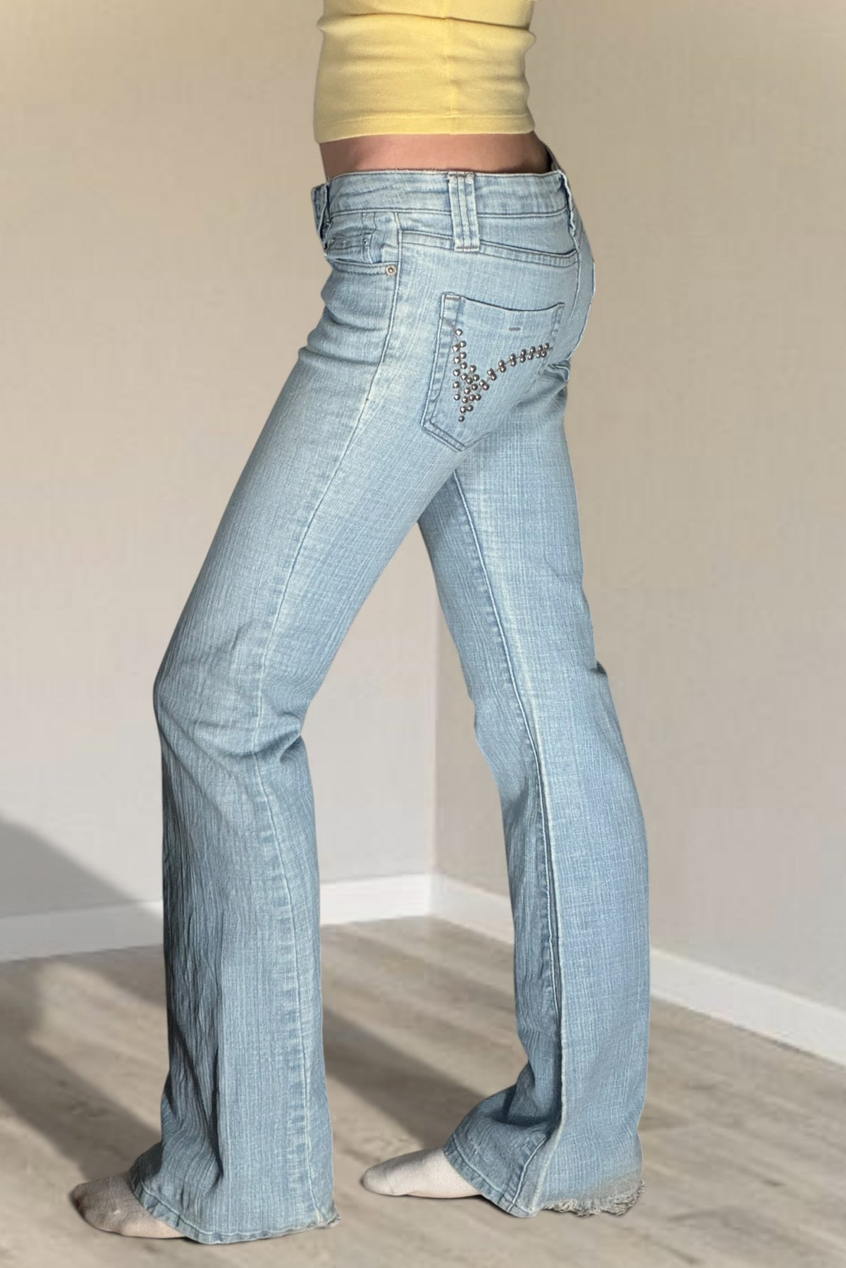 Low-rise jeans size: XS/S