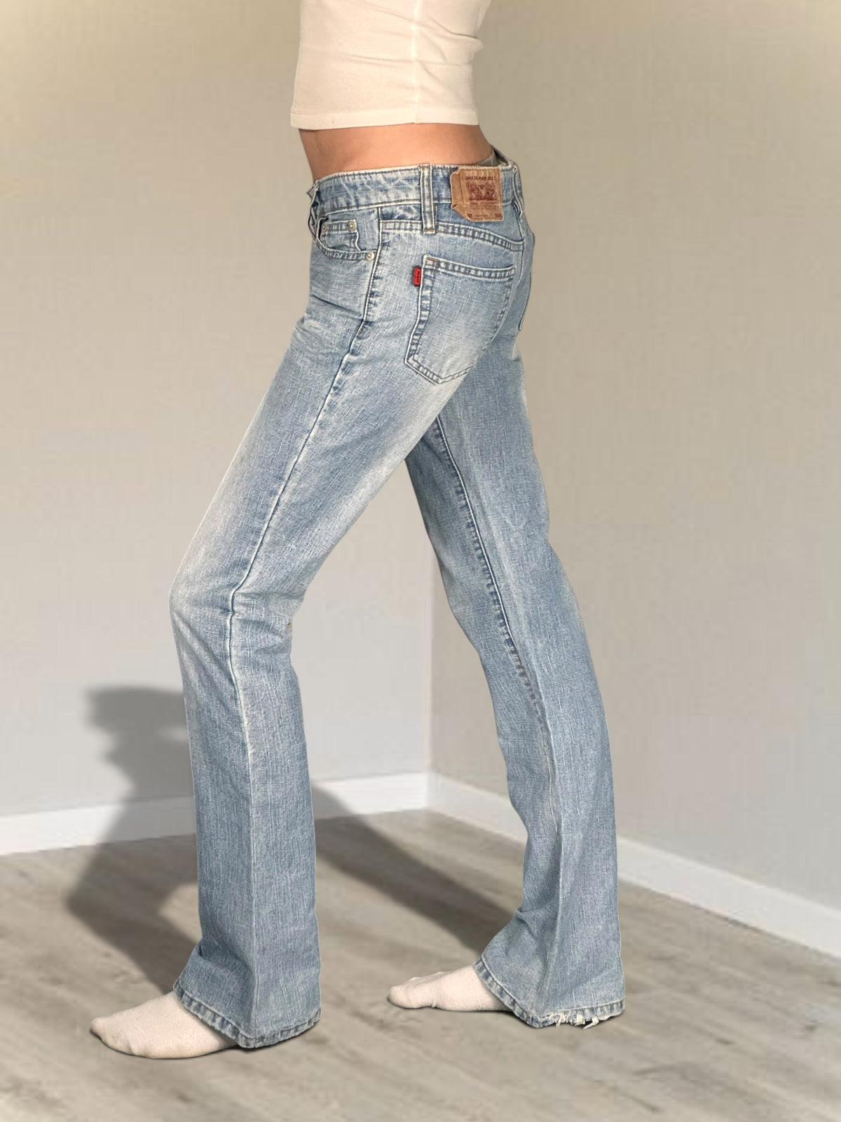 Lågmidjade jeans stl: XS/S