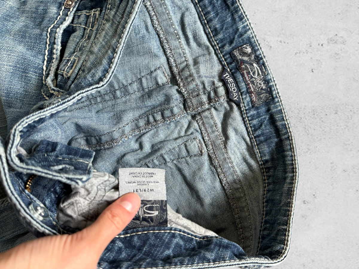Lågmidjade jeans stl: M