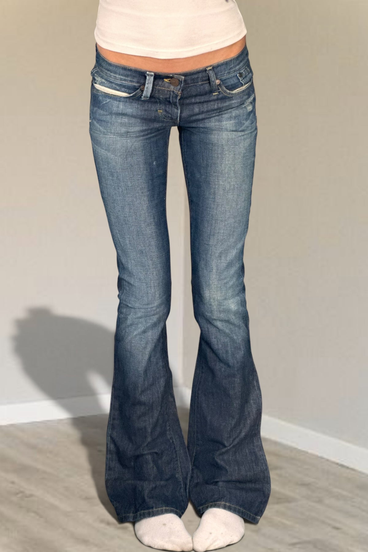 Lågmidjade jeans stl: XS