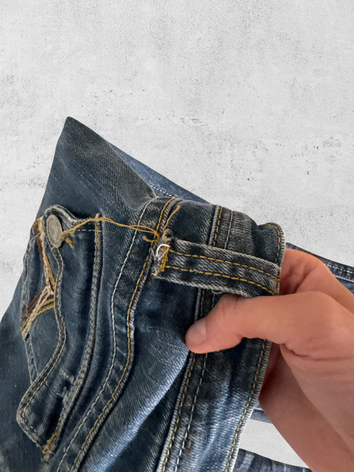 Low-rise jeans size: XXS