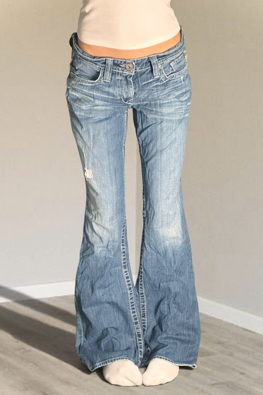 Lågmidjade jeans stl: M