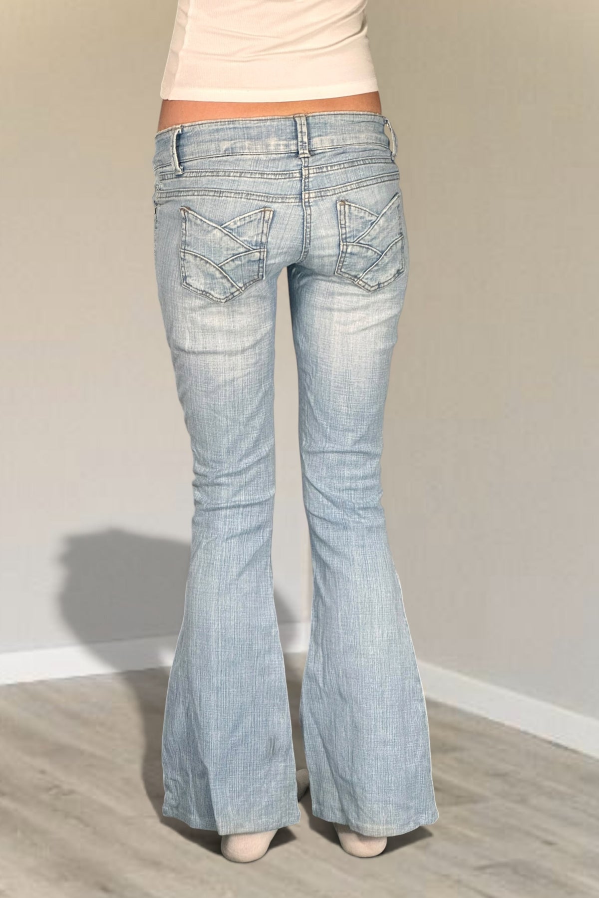 Lågmidjade jeans stl: XS