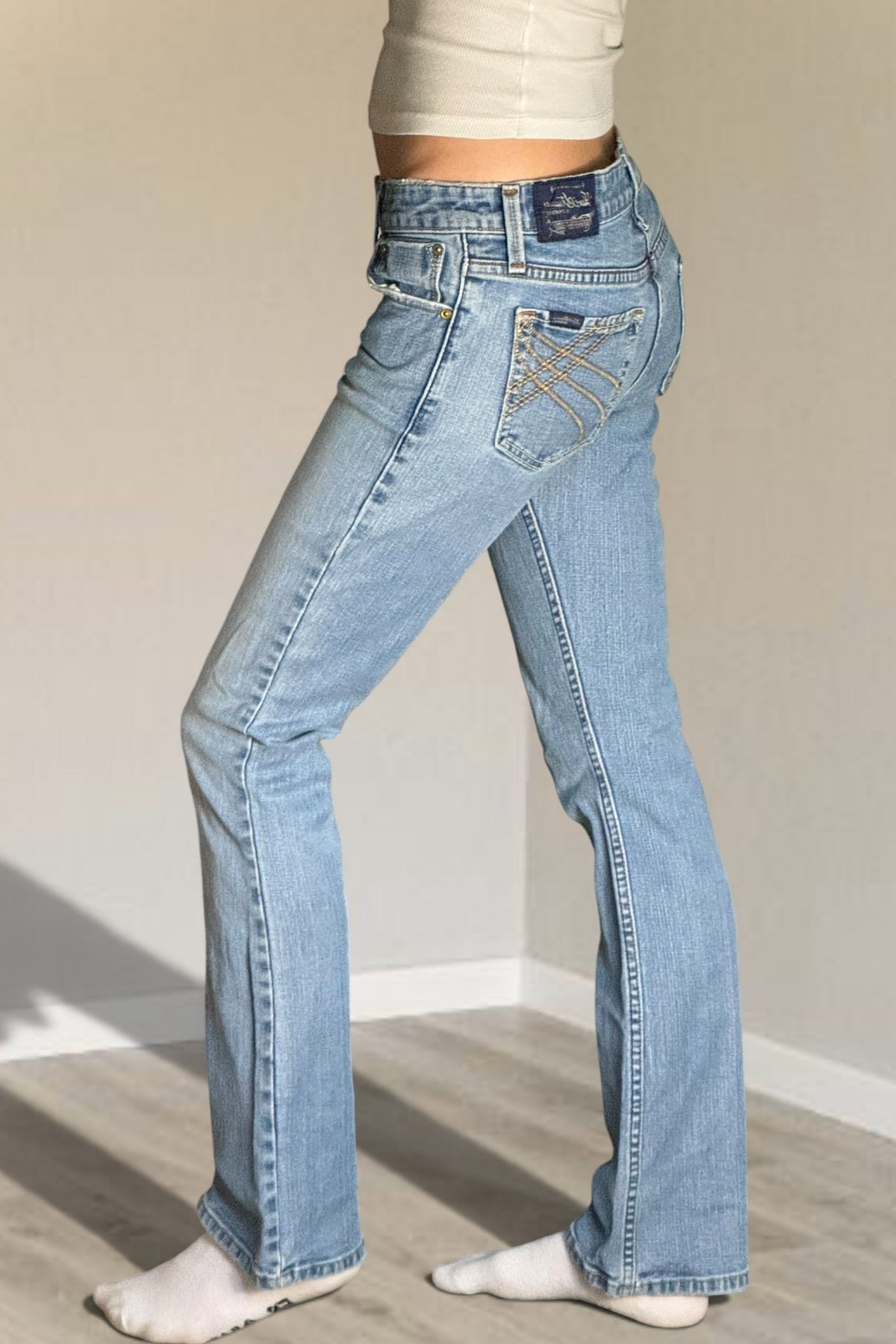 Lågmidjade jeans stl: XS
