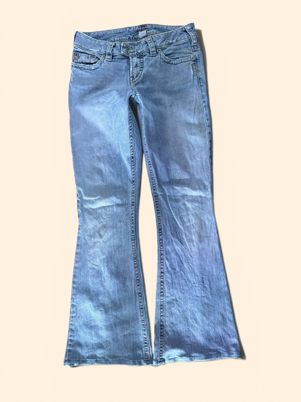 Low-rise jeans size: S