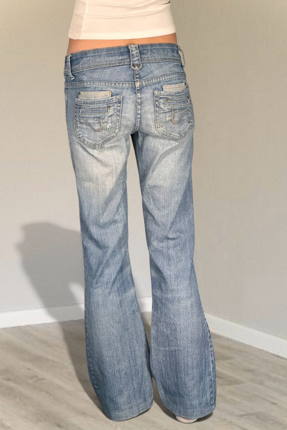Lågmidjade jeans stl: XS