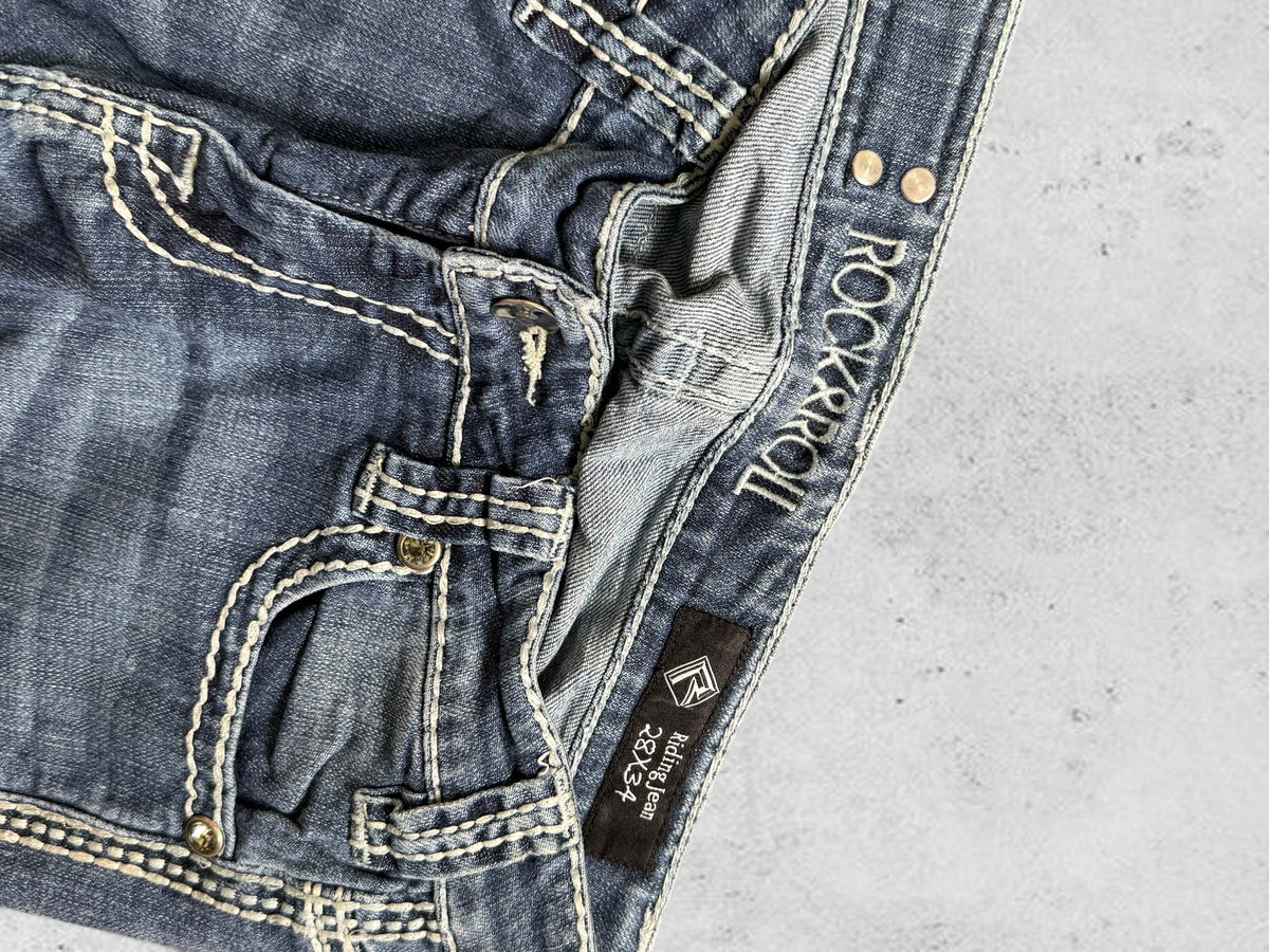 Lågmidjade jeans stl: S