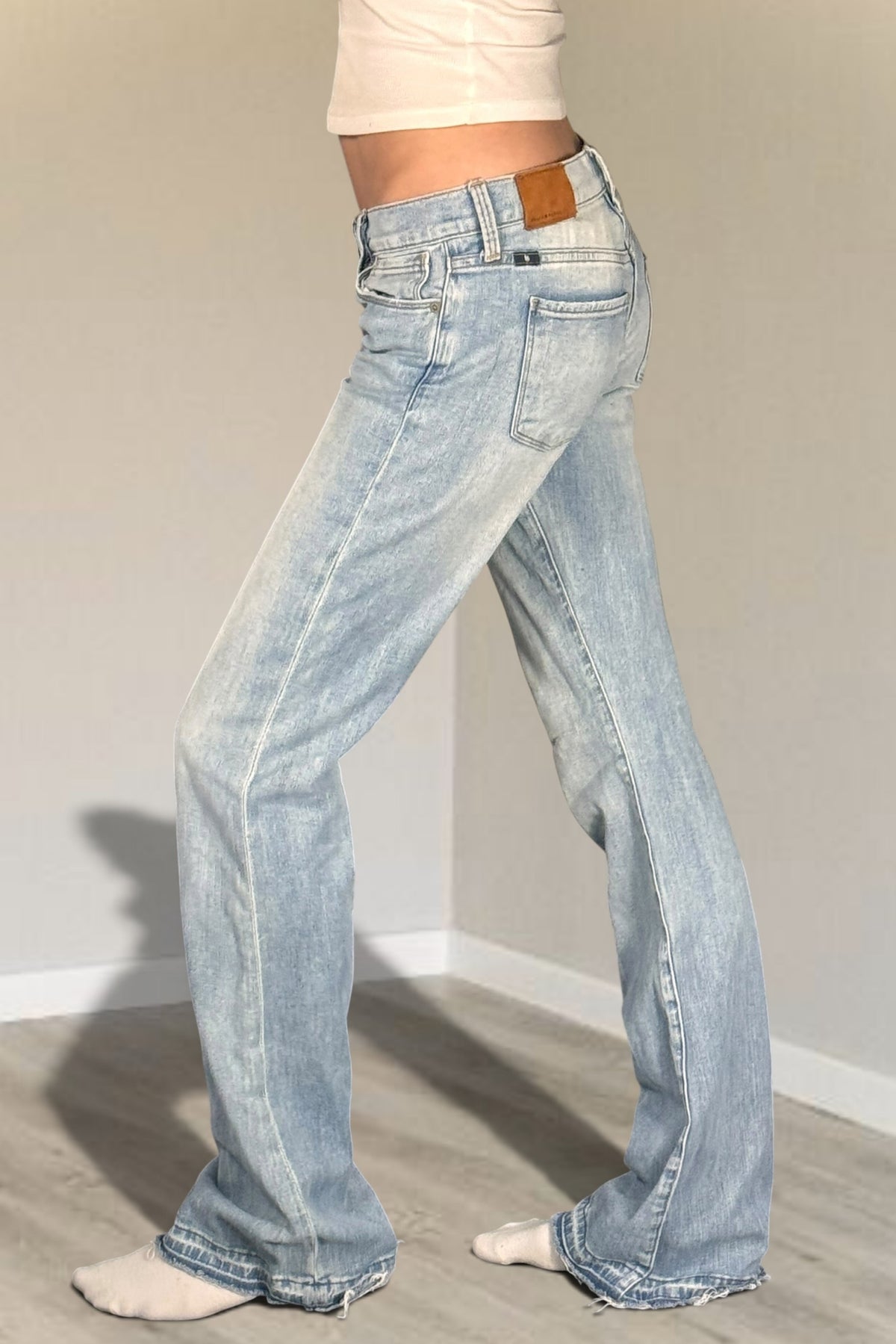 Lågmidjade jeans stl: XS