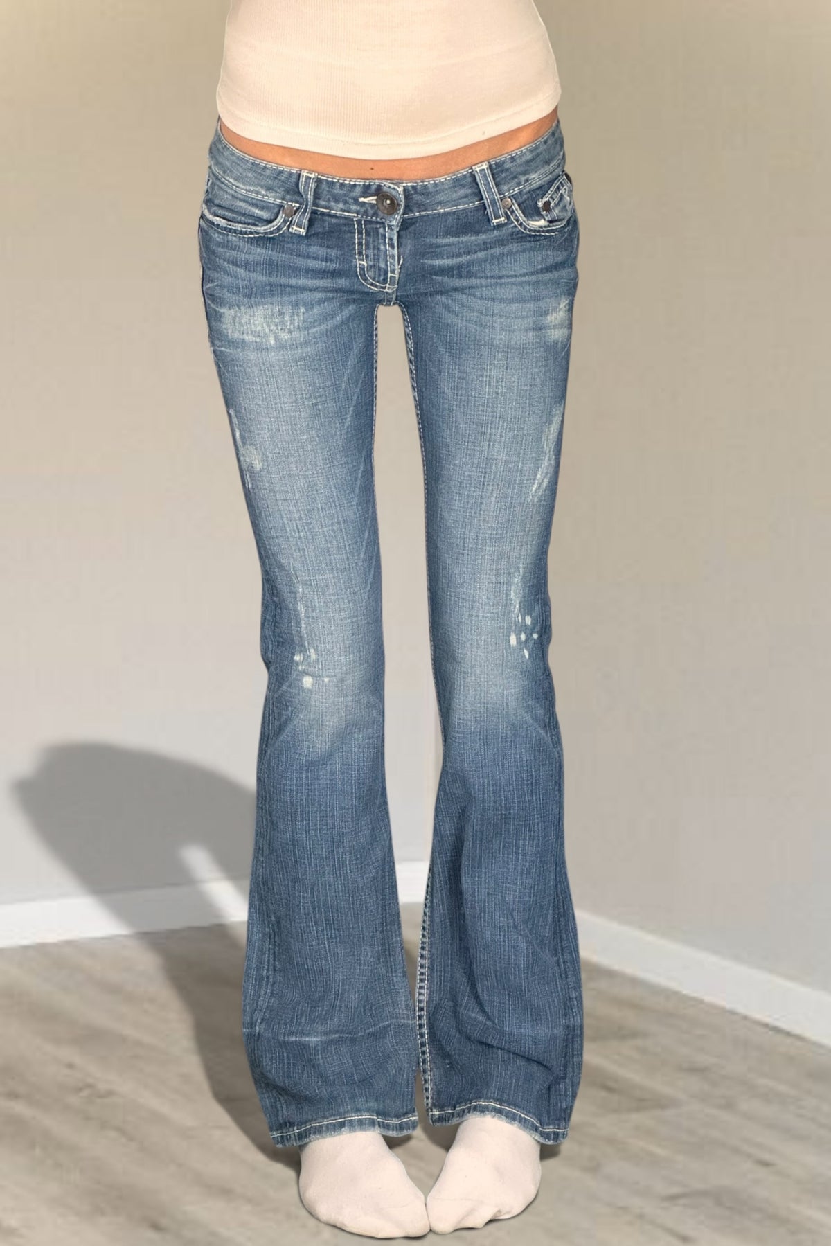 Lågmidjade jeans stl: XS